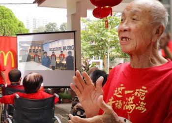 McDonald’s spreads cheer to senior citizens