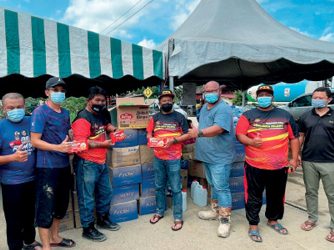 Providing relief for flood victims