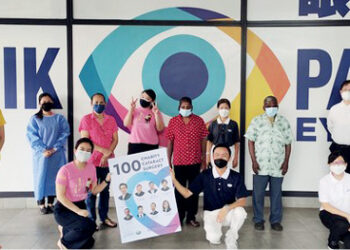 VISTA Eye Specialist works with Tzu Chi Malaysia